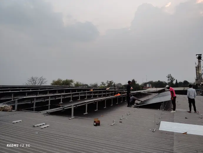 Solar Panels on Roof